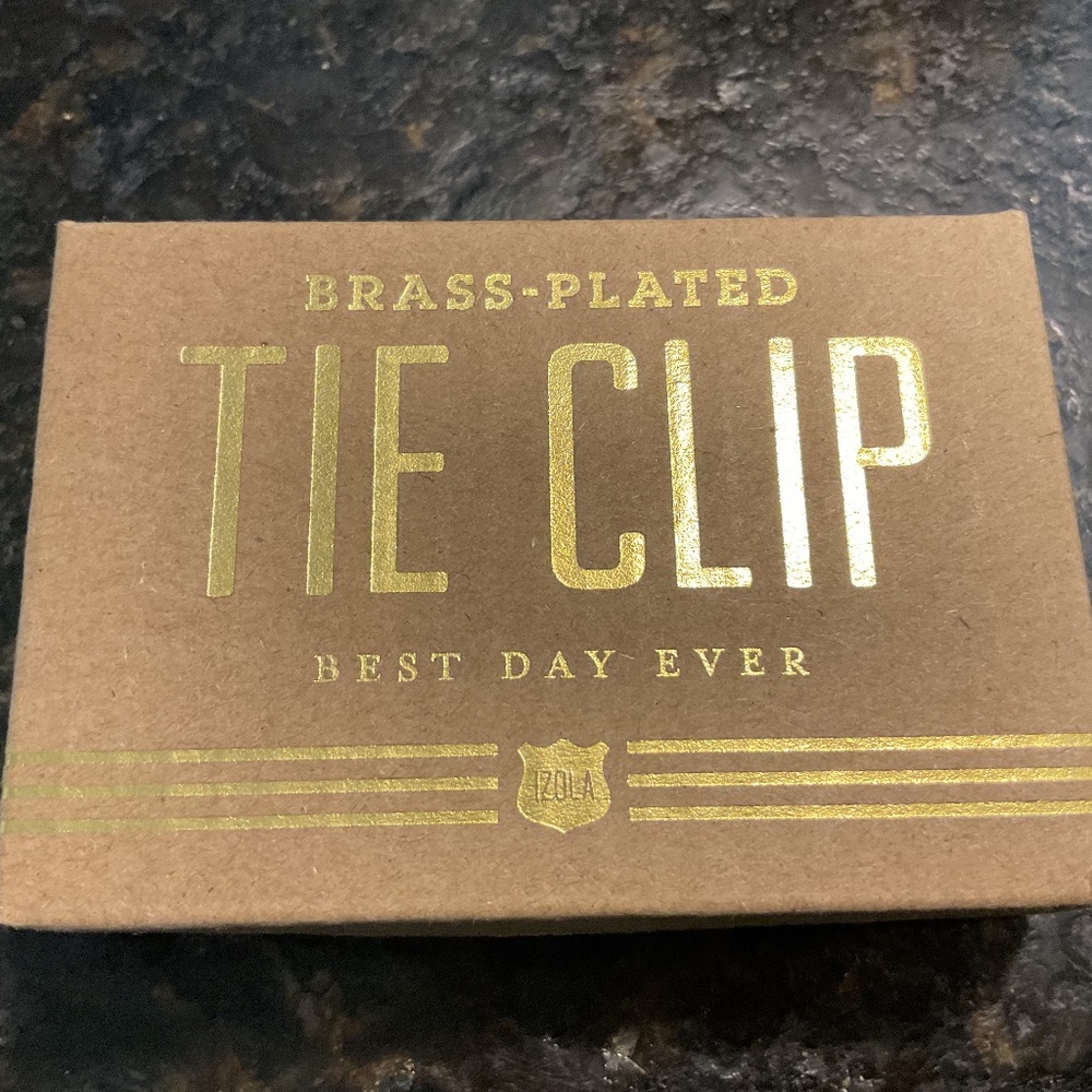 Mens tie clip